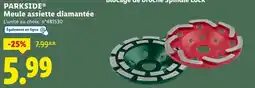 Lidl PARKSIDE Meule assiette diamantée offre