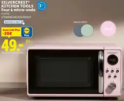 Lidl Silvercrest Four à micro-onde offre