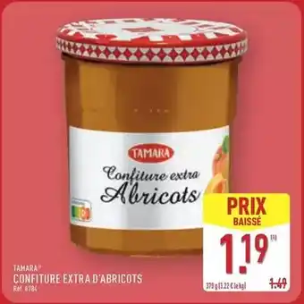 ALDI Tamara - confiture extra d'abricots offre