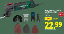 Lidl PARKSIDE Outil multifonction offre