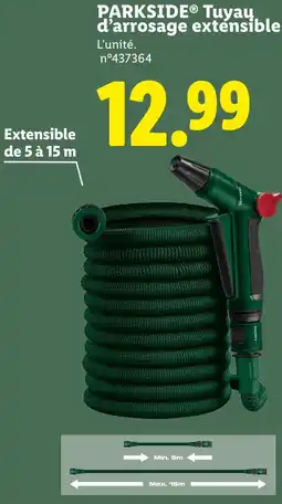 PARKSIDE Tuyau d'arrosage extensible