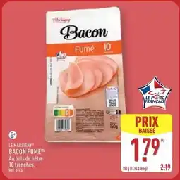 ALDI Bacon fume offre