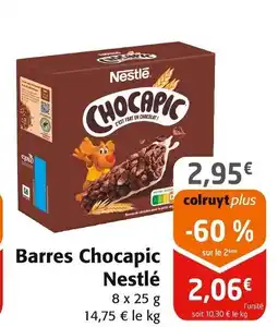 Colruyt CHOCAPIC Barres offre