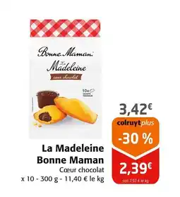 Colruyt BONNE MAMAN La Madeleine offre