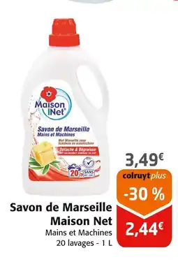Colruyt MAISON NET Savon de Marseille offre