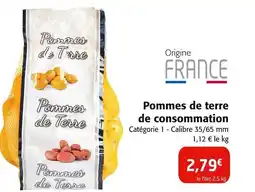 Colruyt Pommes de terre de consommation offre