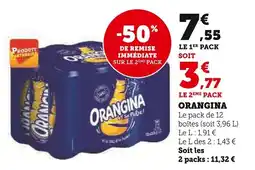 Super U Orangina offre