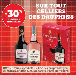 Bi1 Sur tout celliers des dauphins offre