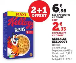 Bi1 Cereales kellogg's offre
