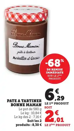 Bi1 Pate a tartiner bonne maman offre