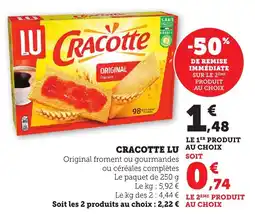 Bi1 Cracotte lu offre
