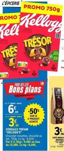 E.Leclerc KELLOGG'S Céréales trésor offre