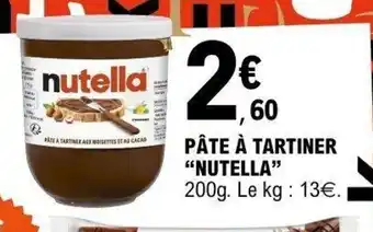 E.Leclerc NUTELLA Pâte à tartiner offre