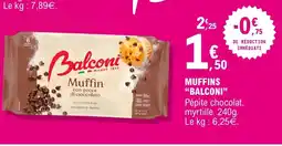 E.Leclerc BALCONI Muffins offre