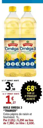 E.Leclerc TRAMIER Huile omega 3 offre