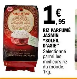 E.Leclerc SOLEIL D'ASIE Riz parfumé jasmin offre
