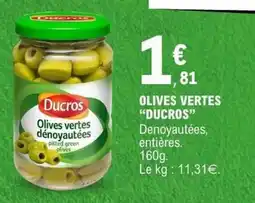 E.Leclerc DUCROS Olives vertes offre