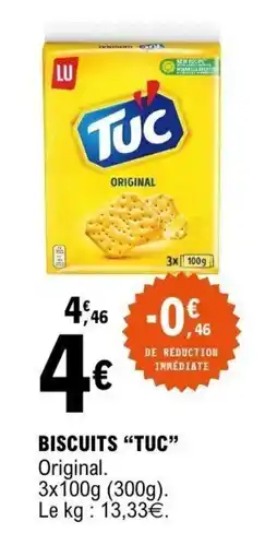 E.Leclerc TUC Biscuits offre