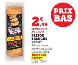 Bi1 Prefou tranche paso offre