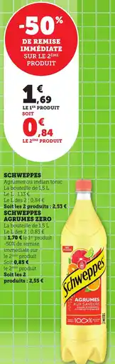 Bi1 Schweppes offre