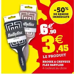 Super U Babyliss Brosse à cheveux Flex offre