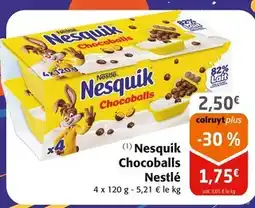 Colruyt Nestlé Nesquik Chocoballs offre
