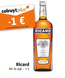Colruyt Ricard offre
