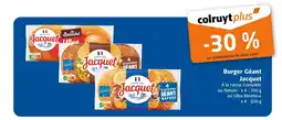 Colruyt Jacquet Burger géant offre