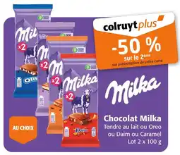 Colruyt Milka Chocolat offre