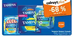 Colruyt Tampax Tampons Compak offre