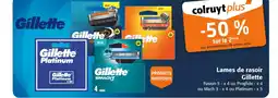 Colruyt Gillette Lames de rasoir offre