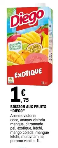 E.Leclerc DIEGO Boisson aux fruits offre