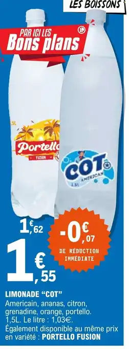 E.Leclerc COT Limonade offre