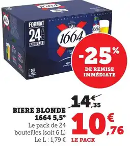 Bi1 Biere blonde offre