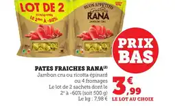 Bi1 Pates fraiches rana offre