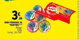E.Leclerc BAYBEL Mini fromage x6 offre