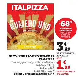Bi1 Pizza numero uno surgelee italpizza offre