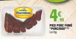 E.Leclerc PORCIDOU Pied porc fumé offre
