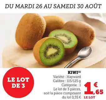 Bi1 Kiwi offre