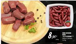 E.Leclerc LE FLEURON Mini boudin noir offre