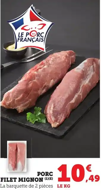 Bi1 Porc filet mignon offre