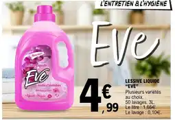 E.Leclerc EVE Lessive liquide offre