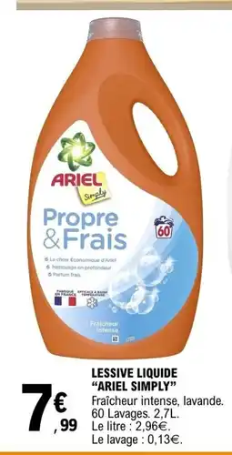 E.Leclerc ARIEL Lessive liquide offre