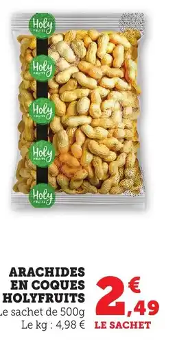 Bi1 Arachides en coques holyfruits offre