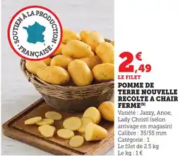Bi1 Pomme de terre nouvelle recolte a chair ferme offre