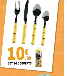 E.Leclerc Set 24 couverts offre