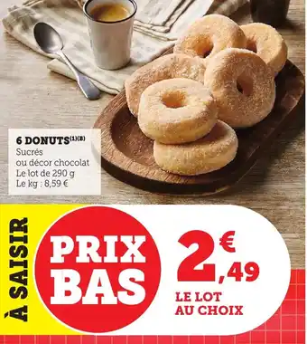 Bi1 6 donuts offre