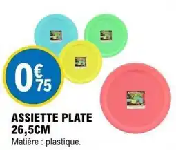 E.Leclerc Assiette plate offre
