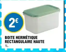 E.Leclerc Boite hermétique rectangulaire haute offre