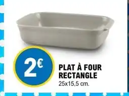 E.Leclerc Plat à four rectangle offre